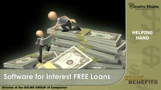 Software for Interest FREE Loans