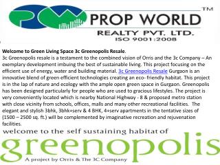 3c greenopolis resale|9811004272|3c greenopolis resale
