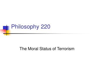 Philosophy 220