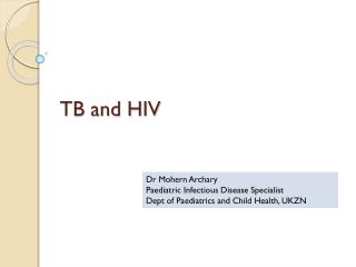 TB and HIV