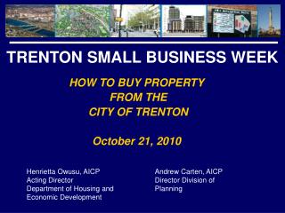 TRENTON SMALL BUSINESS WEEK