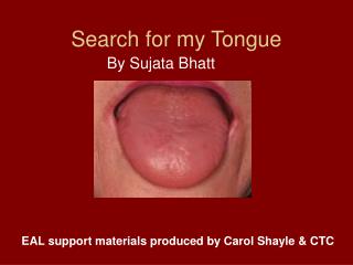 Search for my Tongue