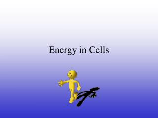 Energy in Cells