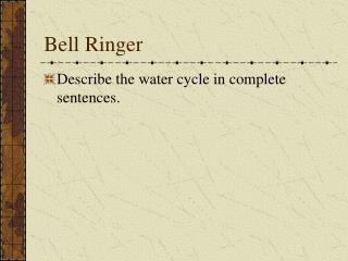 Bell Ringer