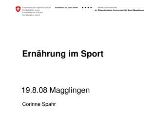 Ernährung im Sport