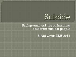 Suicide