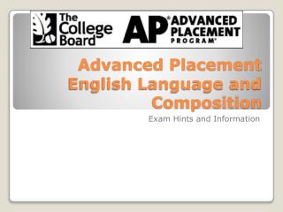 Advanced Placement English Language and Composition