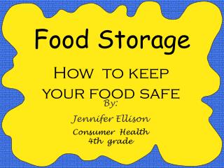 Food Storage