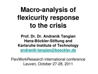 Institutional flexibility
