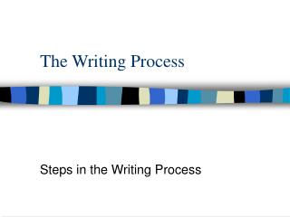 The Writing Process