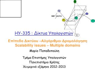 HY-335 : Δίκτυα Υπολογιστών