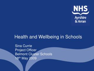 Health and Wellbeing in Schools