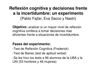Test de Frederick