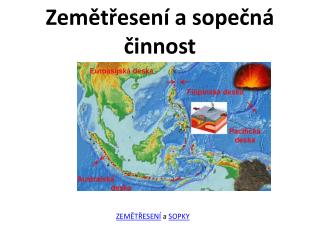 Zemětřesení a sopečná činnost