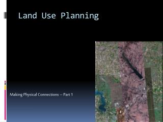 Land Use Planning