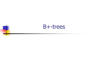 B+-trees