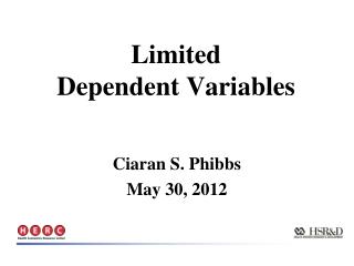 Limited Dependent Variables