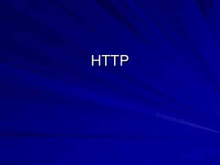 HTTP