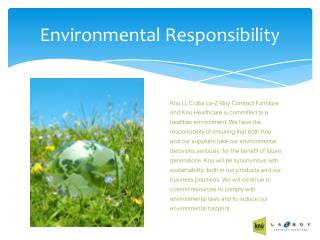 Environmental Responsibility