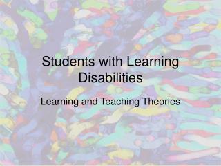 Students with Learning Disabilities