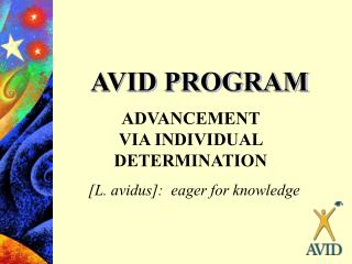 AVID PROGRAM