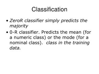 Classification