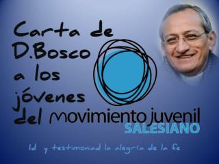 Queridísimos jóvenes: Os escribo en un tiempo en el que se habla mucho de Nueva Evangelización .