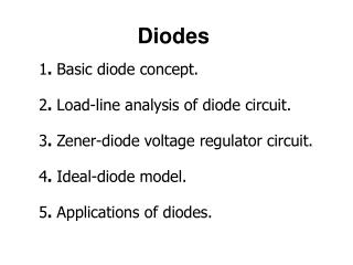 Diodes