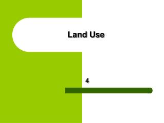 Land Use