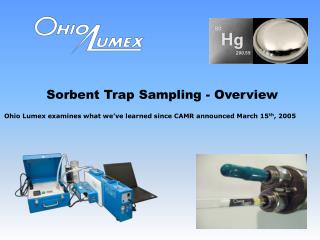 Sorbent Trap Sampling - Overview