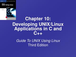 Guide To UNIX Using Linux Third Edition