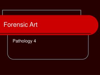 Forensic Art