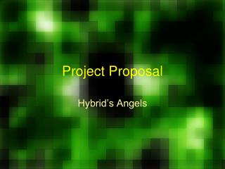 Project Proposal