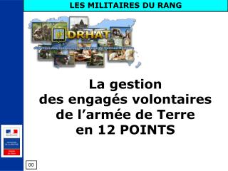 LES MILITAIRES DU RANG