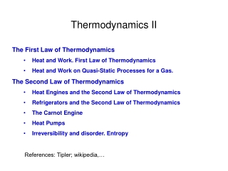 References: Tipler; wikipedia,…