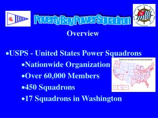 Overview USPS - United States Power Squadrons Nationwide Organization Over 60,000 Members