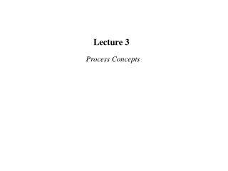 Lecture 3