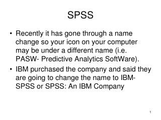 SPSS