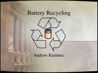Battery Recycling