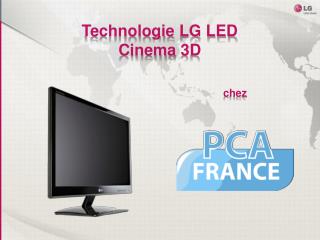 Technologie LG LED Cinema 3D