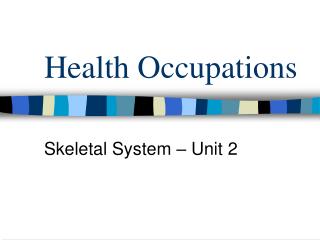 Health Occupations