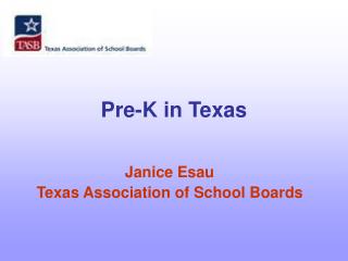 Pre-K in Texas
