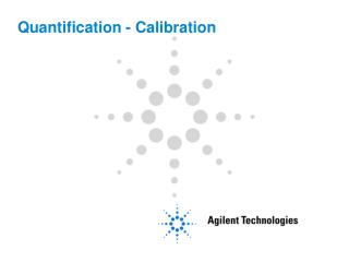 Quantification - Calibration