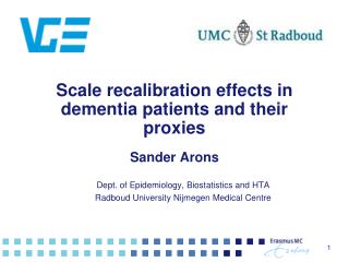 Scale recalibration effects in dementia patients and their proxies