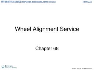 Wheel Alignment Service