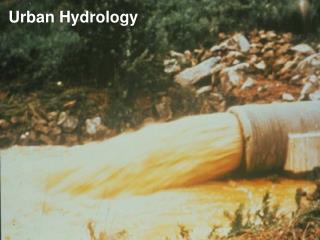 Urban Hydrology