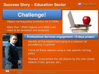 Success Story – Education Sector