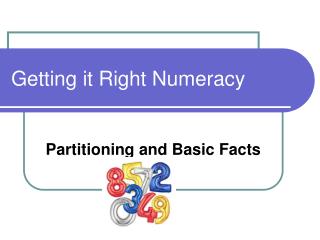 Getting it Right Numeracy