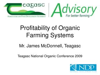 Profitability of Organic Farming Systems