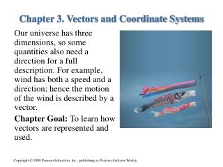 Chapter 3. Vectors and Coordinate Systems